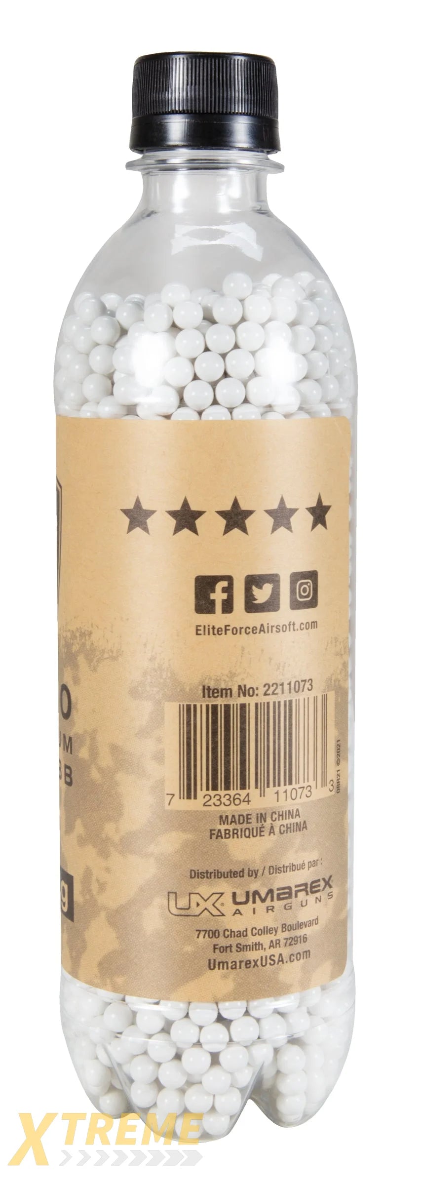 ELITE FORCE BIO BB 20G 2700 CT - Elite Force BBs -(Bottle)
