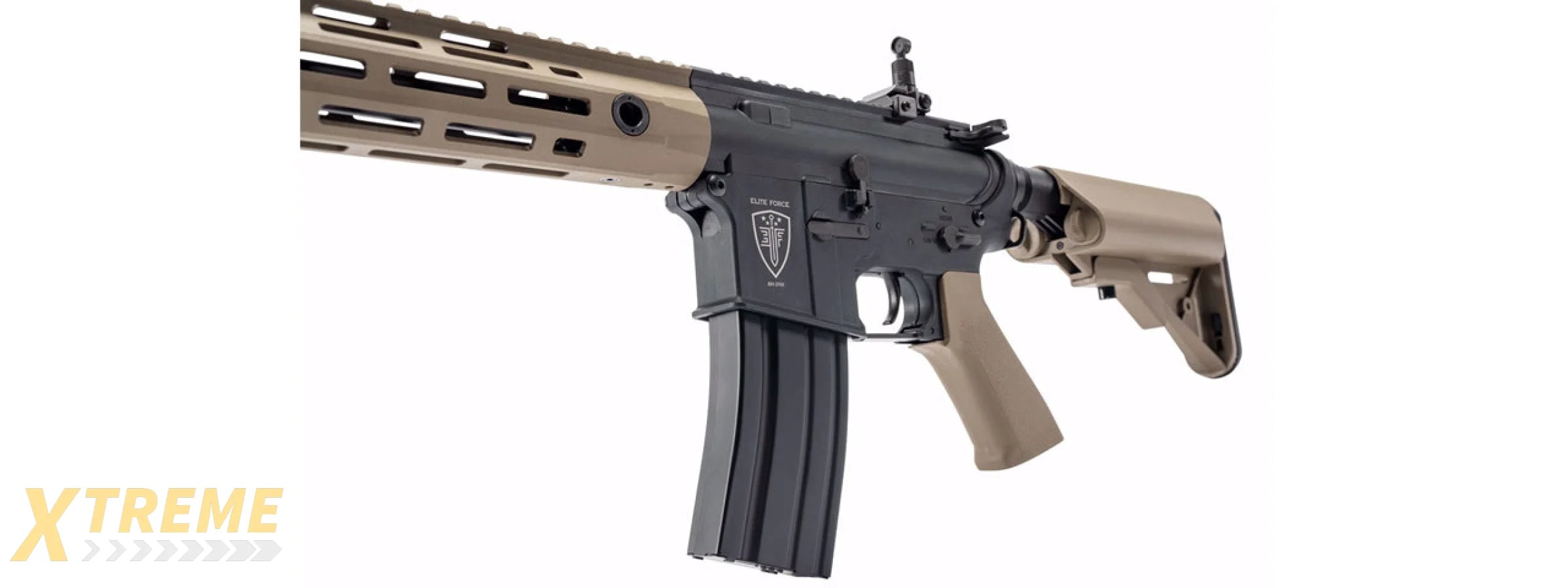 Elite Force CFRX M4 Airsoft AEG Rifle w/ Built-In Eye Trace Tracer Unit - (Tan)
