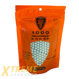 ELITE FORCE FIELD GRADE BBS 20 G 1000CT LT BLUE - Elite Force BBs -(Bottle)