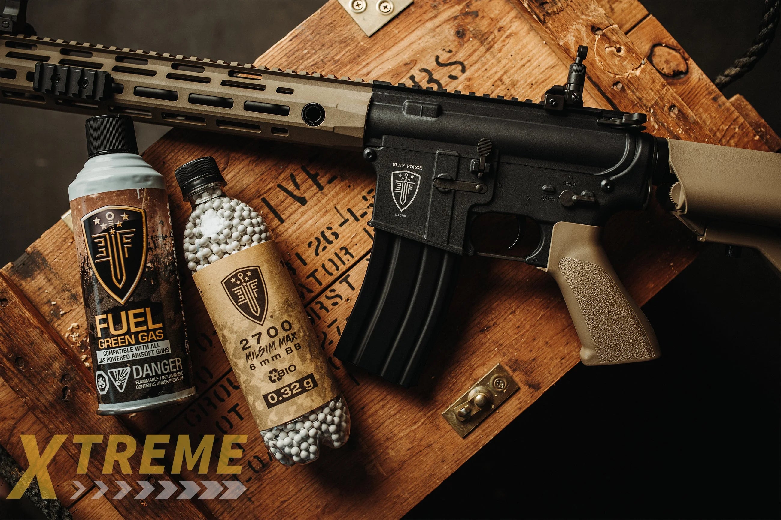 Elite Force M4 CFRX EyeTrace AEG Airsoft Rifle - Sport Series ARC MEÂ®