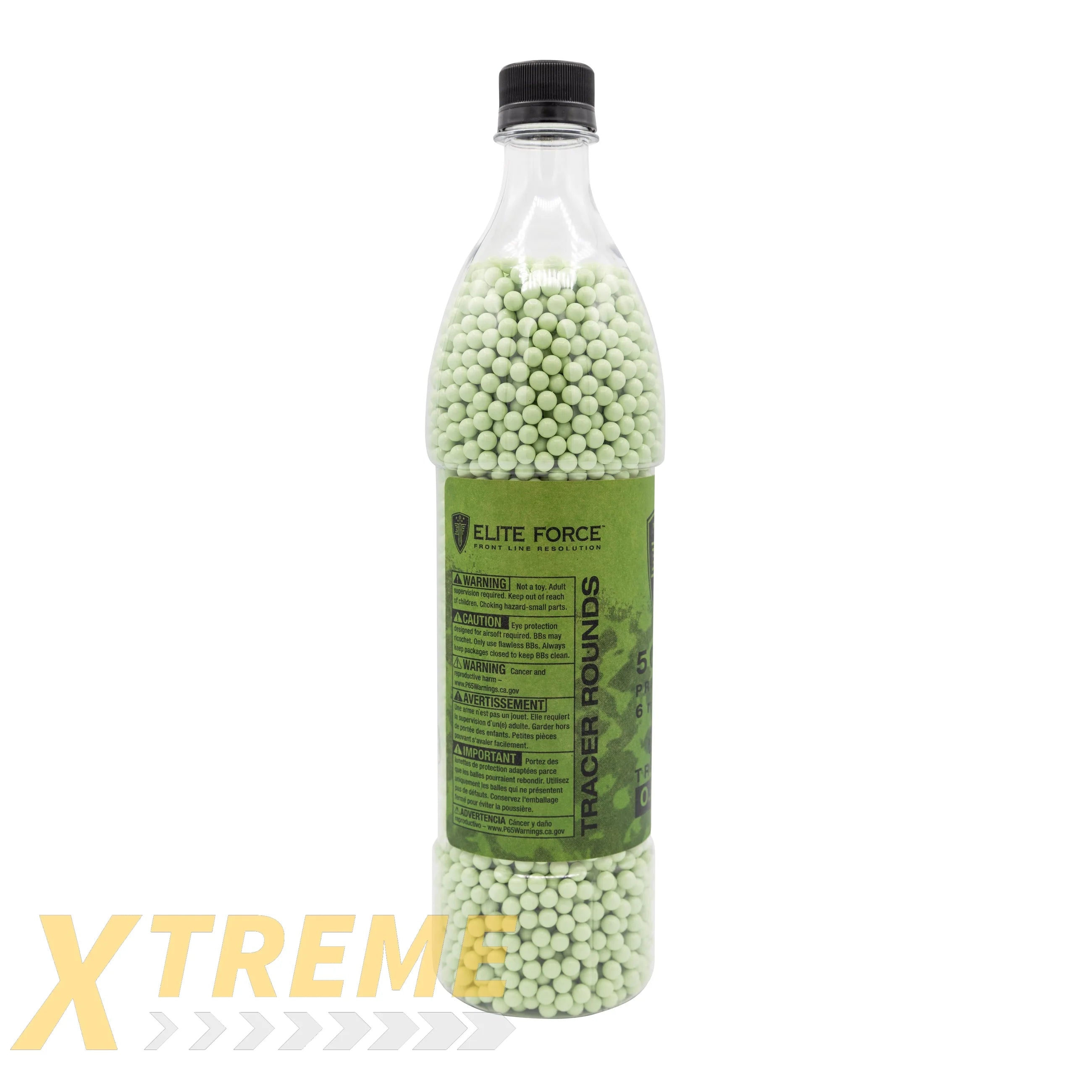 Elite Force Milsim Tracer BIO Airsoft BBs.28g 5000 ct - Elite Force BBs -(Bottle)