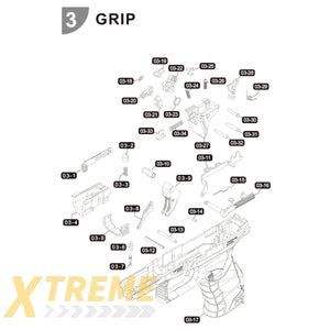 ELITE FORCE REBUILD KIT FOR 2272800 - WALTHER GAS BLOWBACK - Pistols
