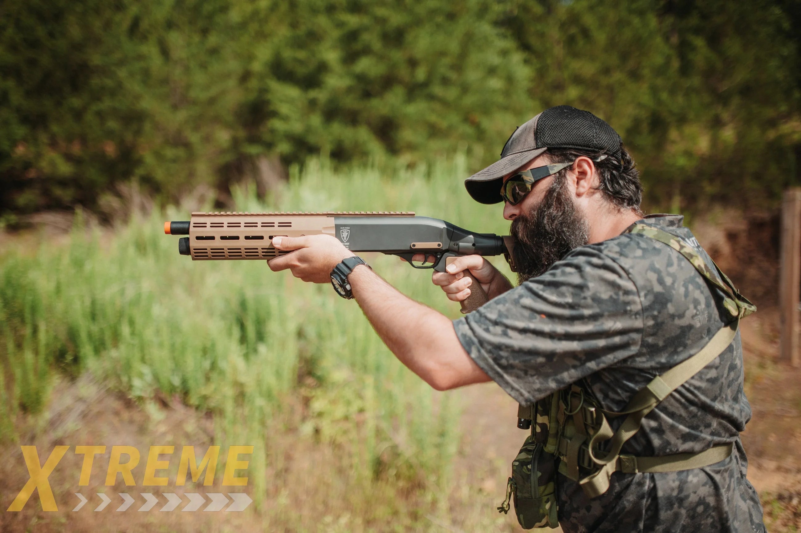 Elite Force Tri-Shot Airsoft CO2 Shotgun