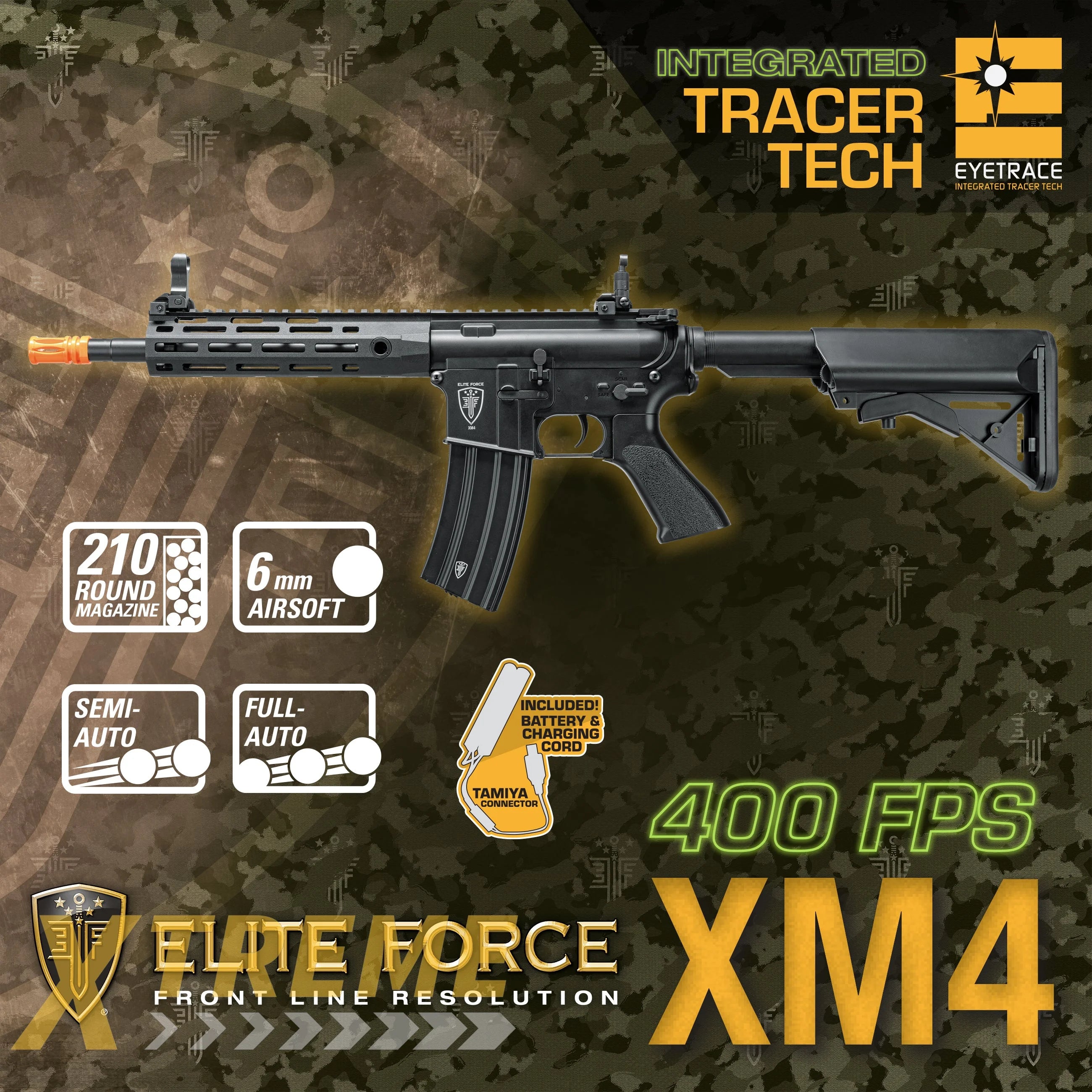 Elite Force XM4 EyeTrace Airsoft Rifle
