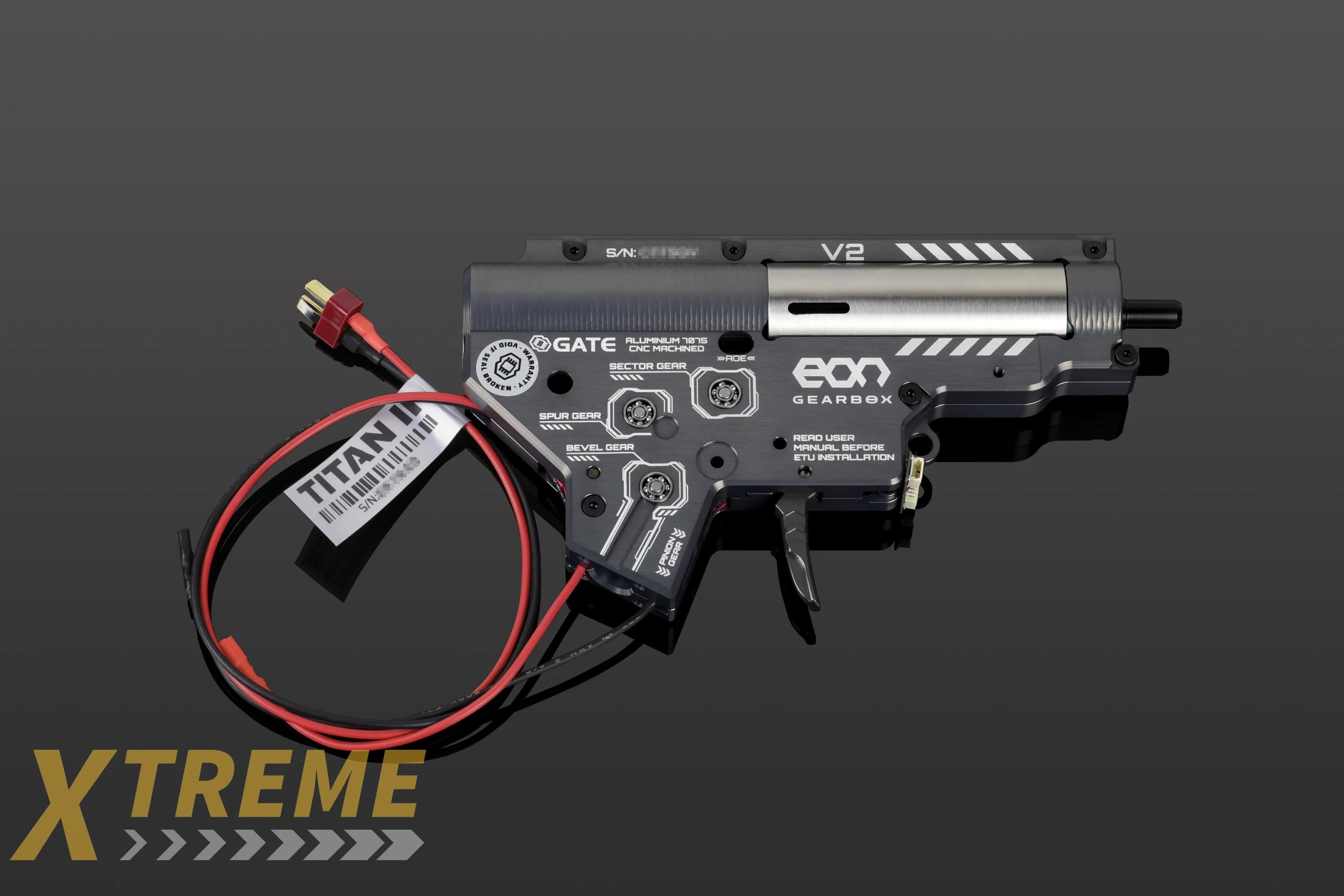 EON Complete V2 Gearbox with TITAN II
Bluetooth® - Full Stroke - 440 FPS / 1.8 J [Front
Wired]