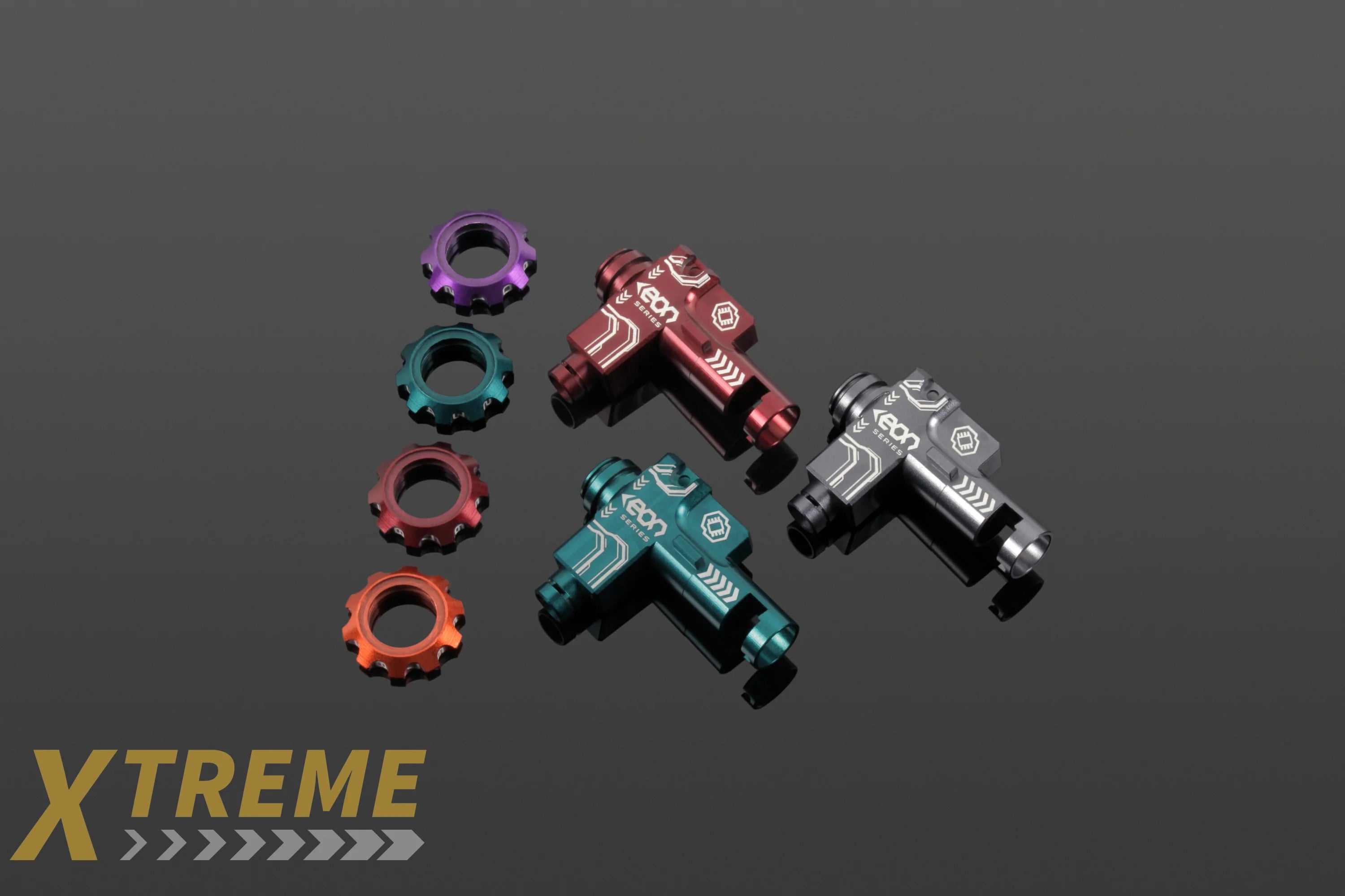 EON Hop-Up Chamber - Titanium housing + Red
rotary dial