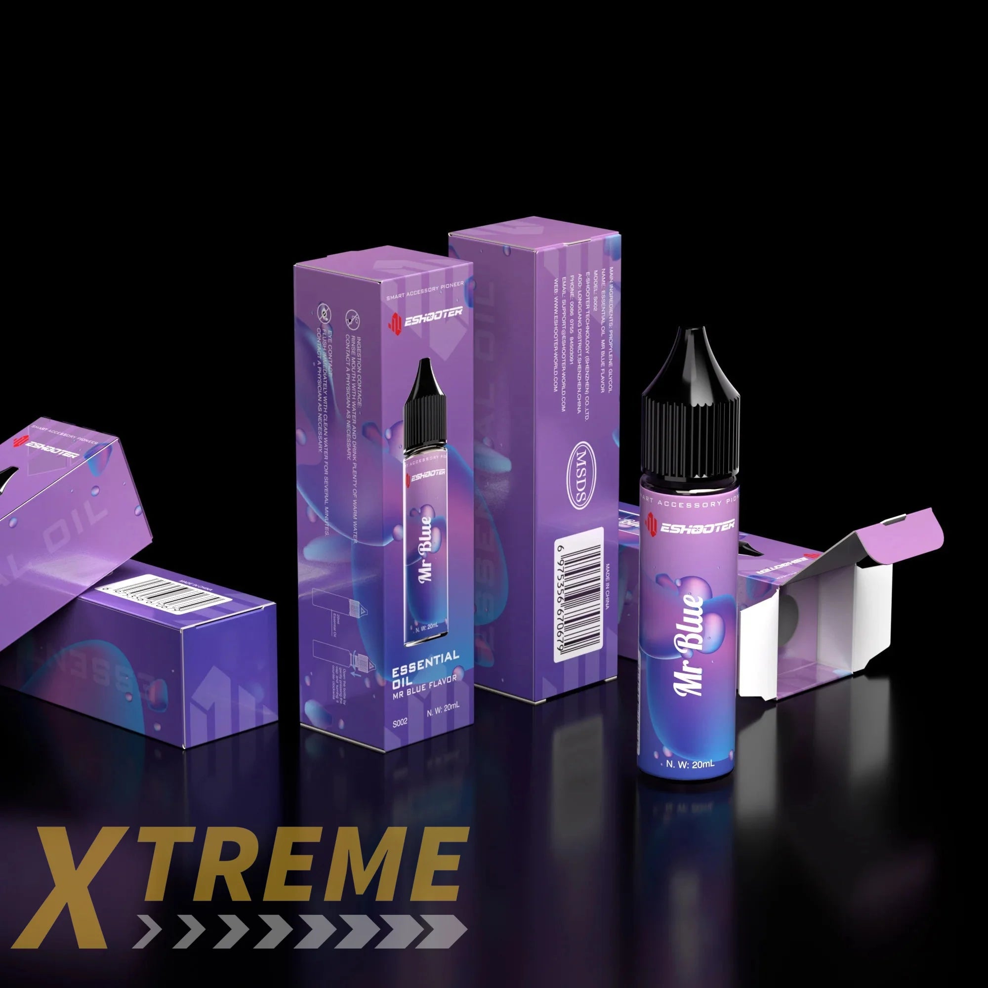 Eshooter Essential Oil for Flare Smoky Tracer Unit Mr Blue