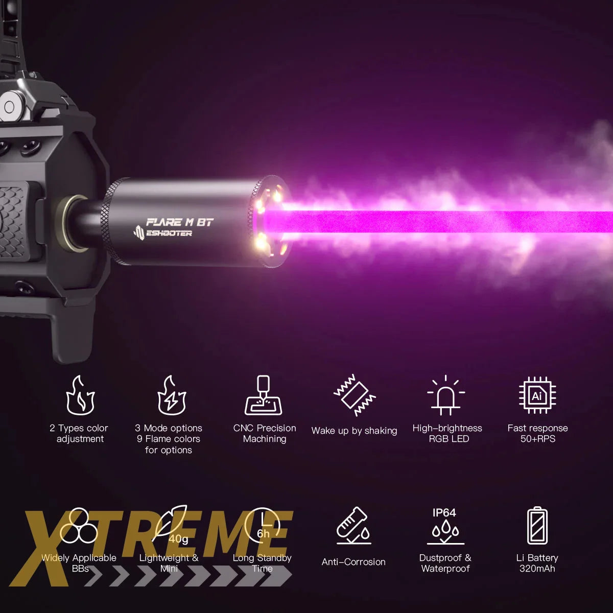 Eshooter Flare M BT Tracer Unit