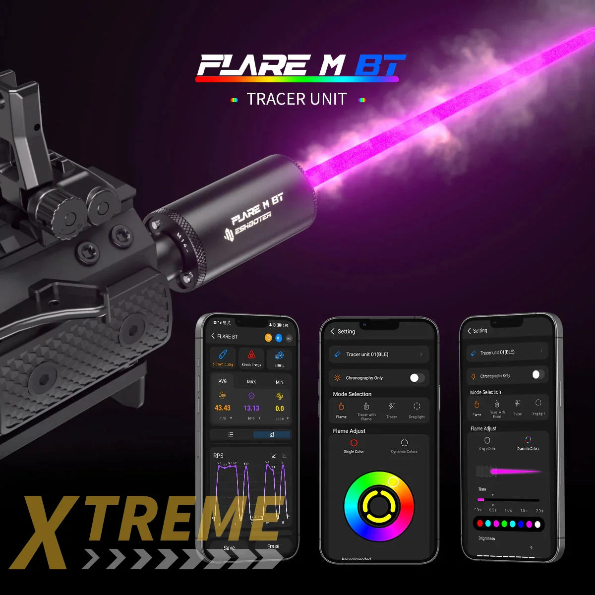 Eshooter Flare M BT Tracer Unit