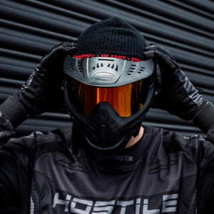 HSTL® Goggle - Black w/ Fire Thermal Lens - XTREME Airsoft Superstore