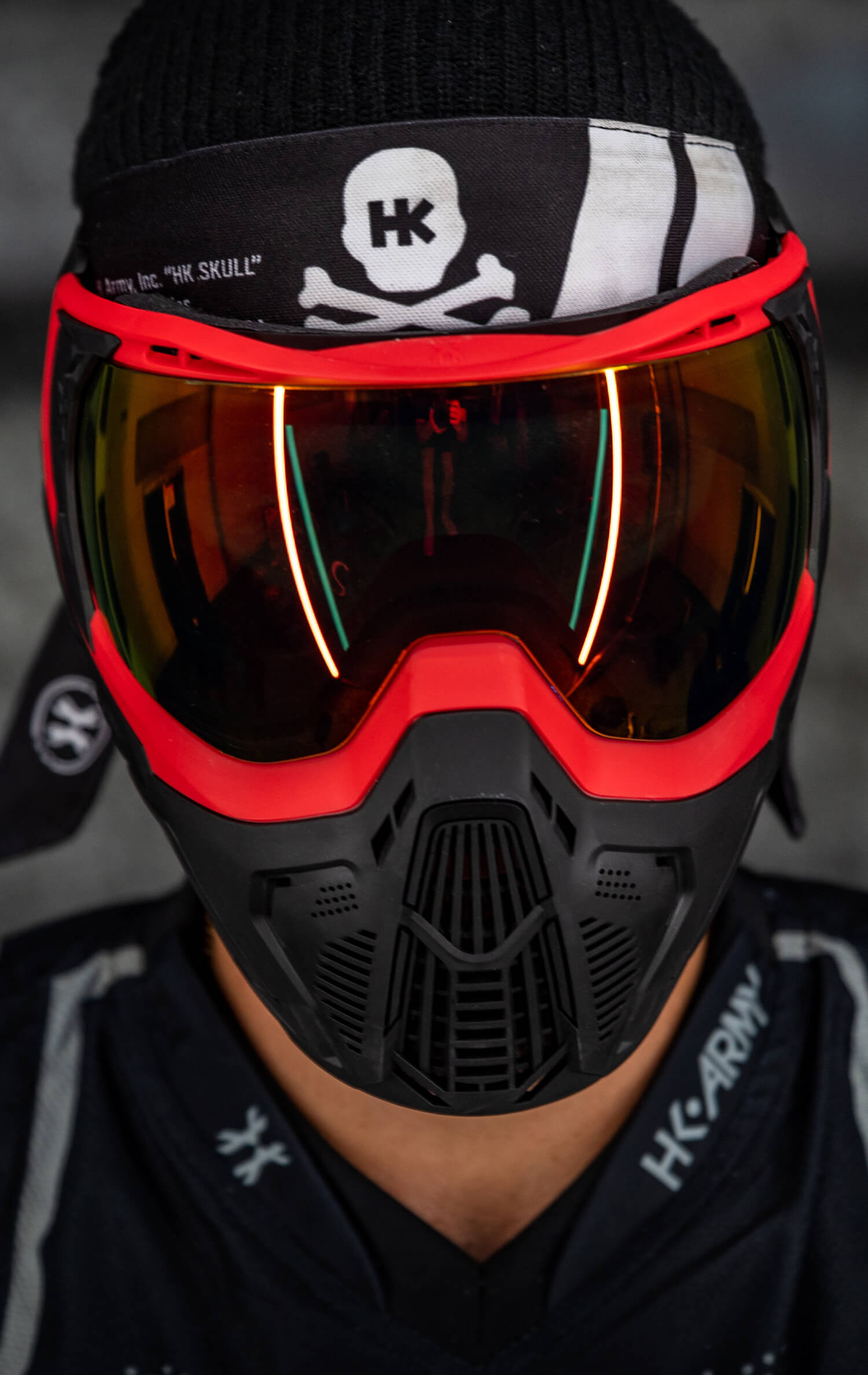 SLR Goggle - Flare (Red/Black) Scorch Lens - XTREME Airsoft Superstore