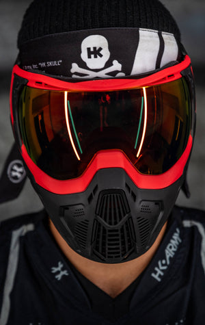 SLR Goggle - Flare (Red/Black) Scorch Lens - XTREME Airsoft Superstore