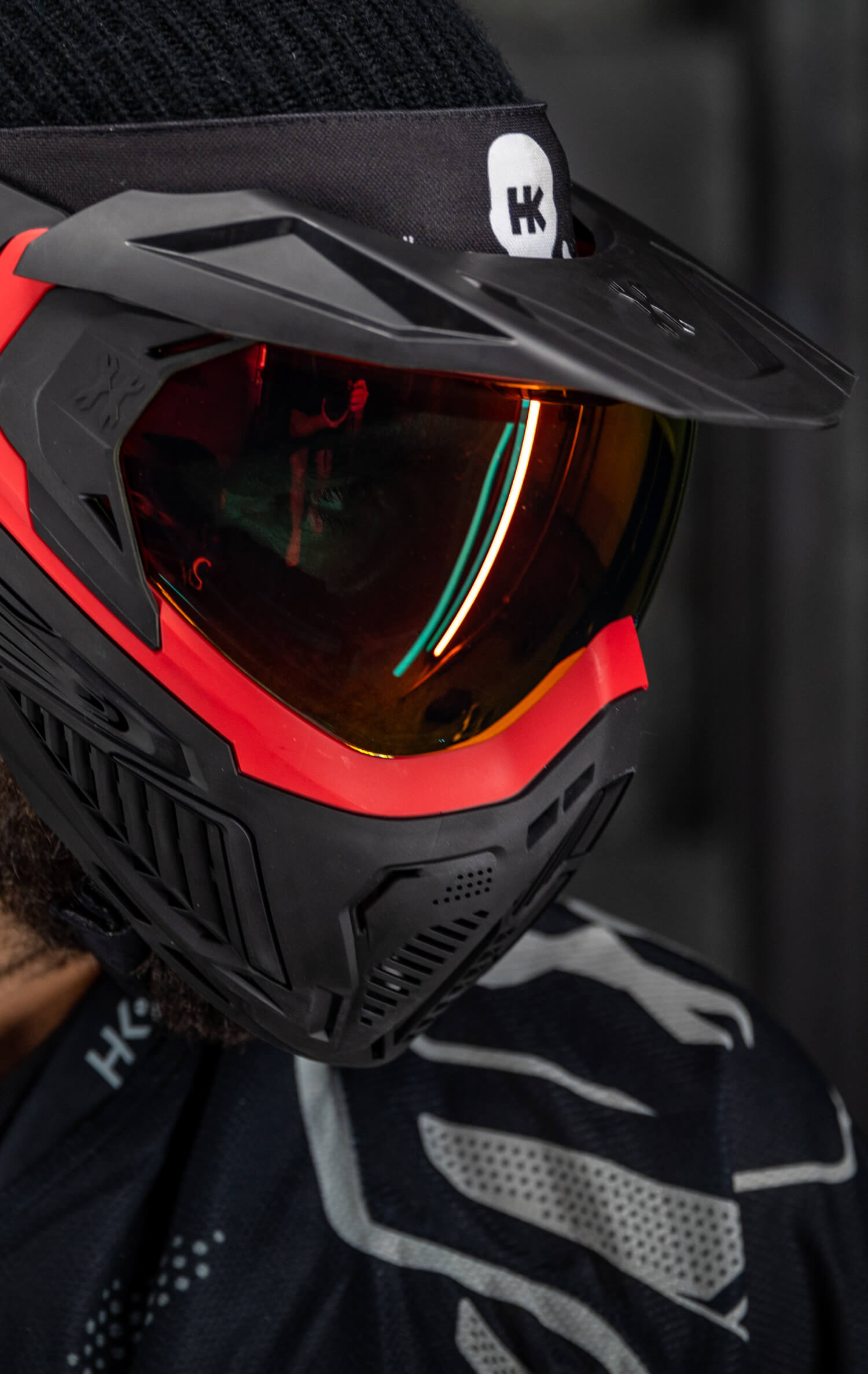 SLR Goggle - Flare (Red/Black) Scorch Lens - XTREME Airsoft Superstore