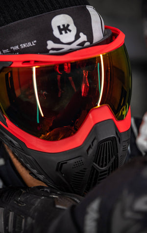SLR Goggle - Flare (Red/Black) Scorch Lens - XTREME Airsoft Superstore