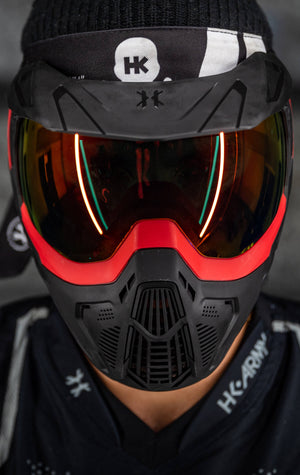 SLR Goggle - Flare (Red/Black) Scorch Lens - XTREME Airsoft Superstore