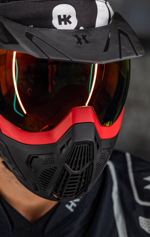 SLR Goggle - Flare (Red/Black) Scorch Lens - XTREME Airsoft Superstore