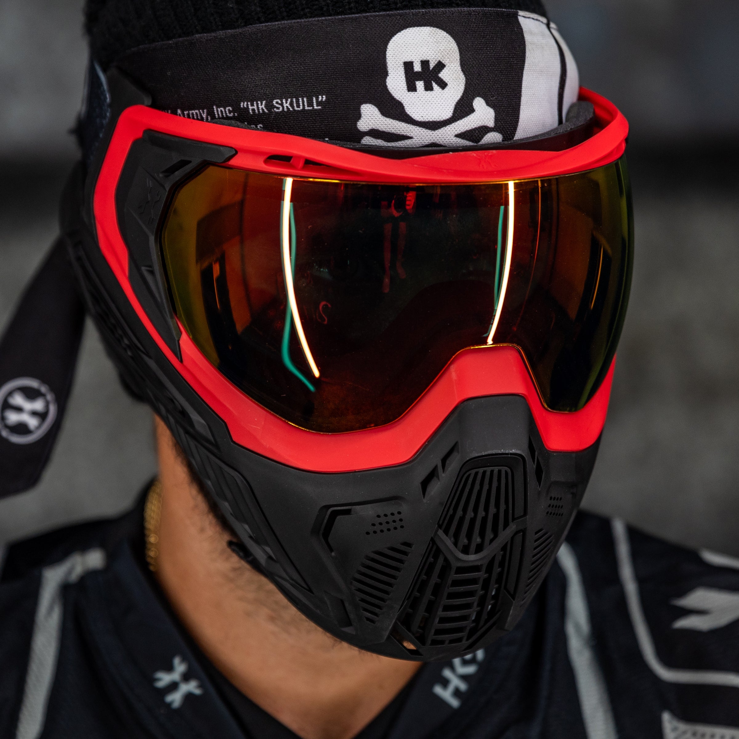 SLR Goggle - Flare (Red/Black) Scorch Lens - XTREME Airsoft Superstore