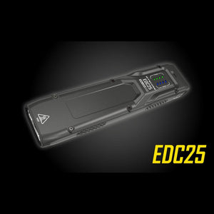 Nitecore EDC25 3000 Lumen USB-C Rechargeable Flat EDC Flashlight - XTREME Airsoft Superstore