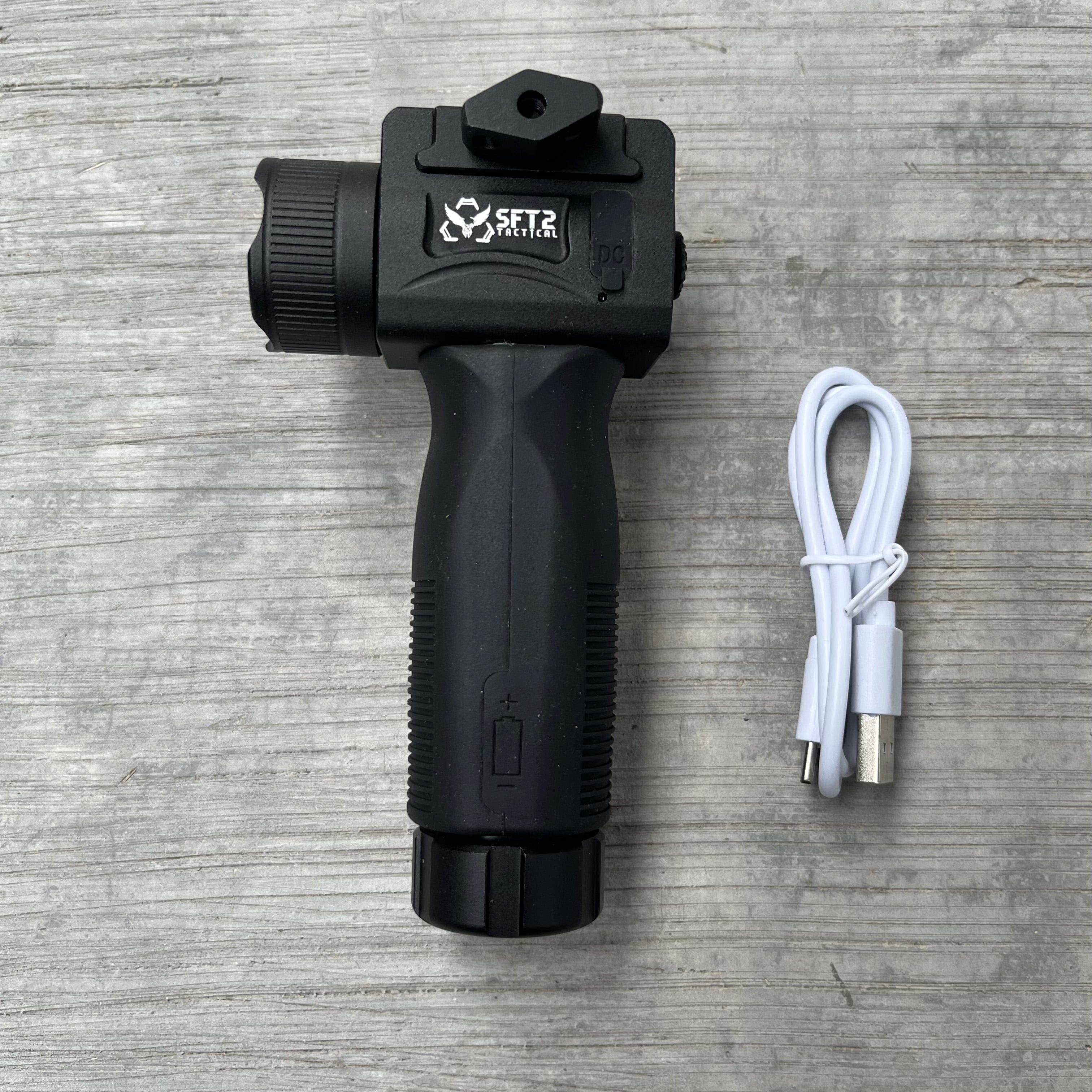 Vertical Foregrip 3 in 1 Flashlight (2000 Lumen) - XTREME Airsoft Superstore