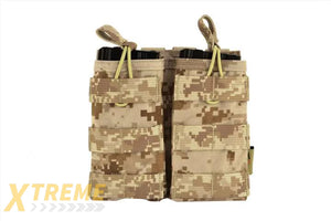 FLYYE INDUSTRIES 1000D MOLLE EV DOUBLE MAGAZINE POUCH (AOR1)