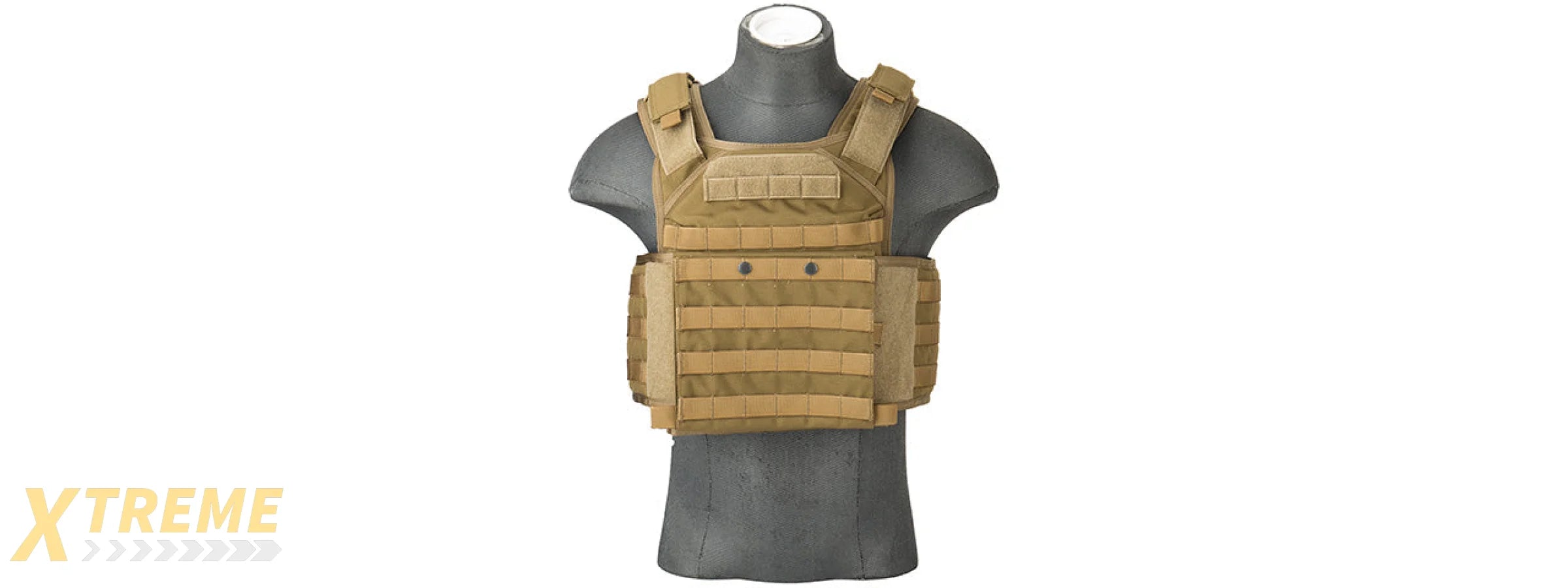 Flyye Industries MOLLE FAPC Tactical Vest w/ MOLLE Cummerbund (COYOTE BROWN)