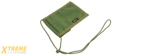FY-BGA03OD NECK IDENTIFICATION STORAGE WALLET (OD GREEN)