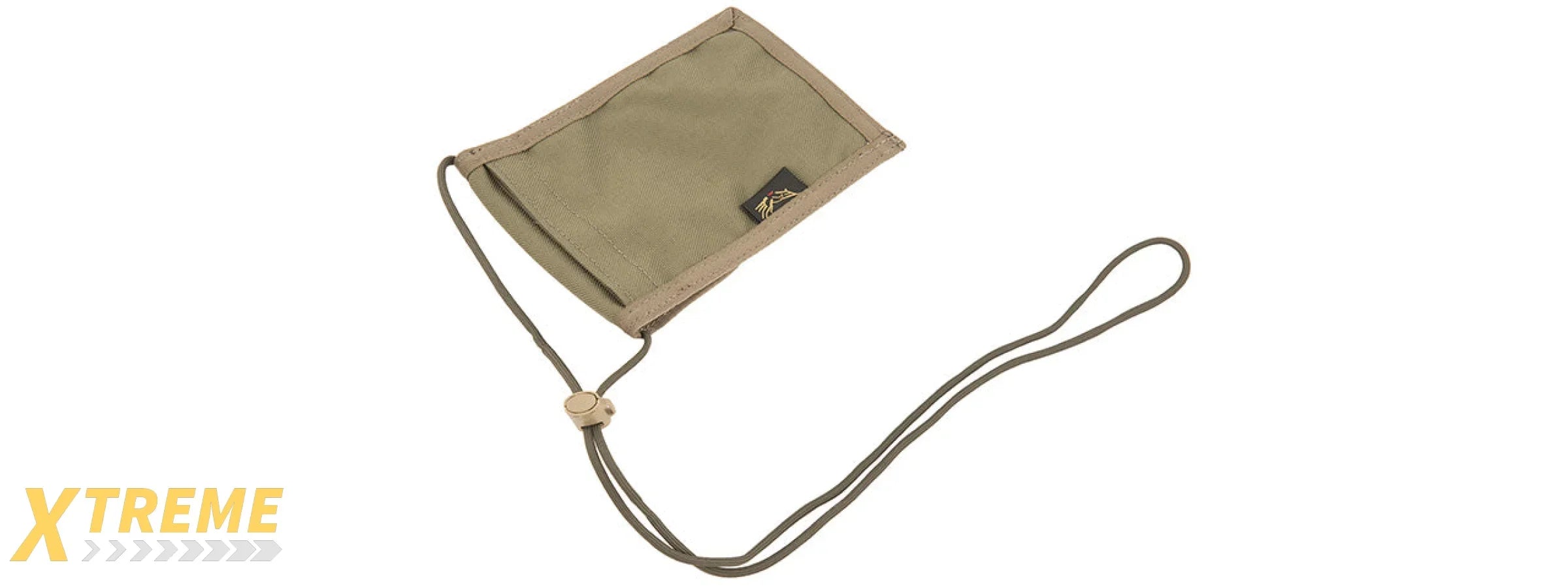 FY-BGA03RG NECK IDENTIFICATION STORAGE WALLET (RANGER GREEN)