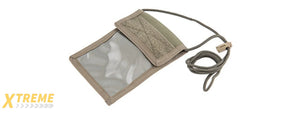 FY-BGA03RG NECK IDENTIFICATION STORAGE WALLET (RANGER GREEN)