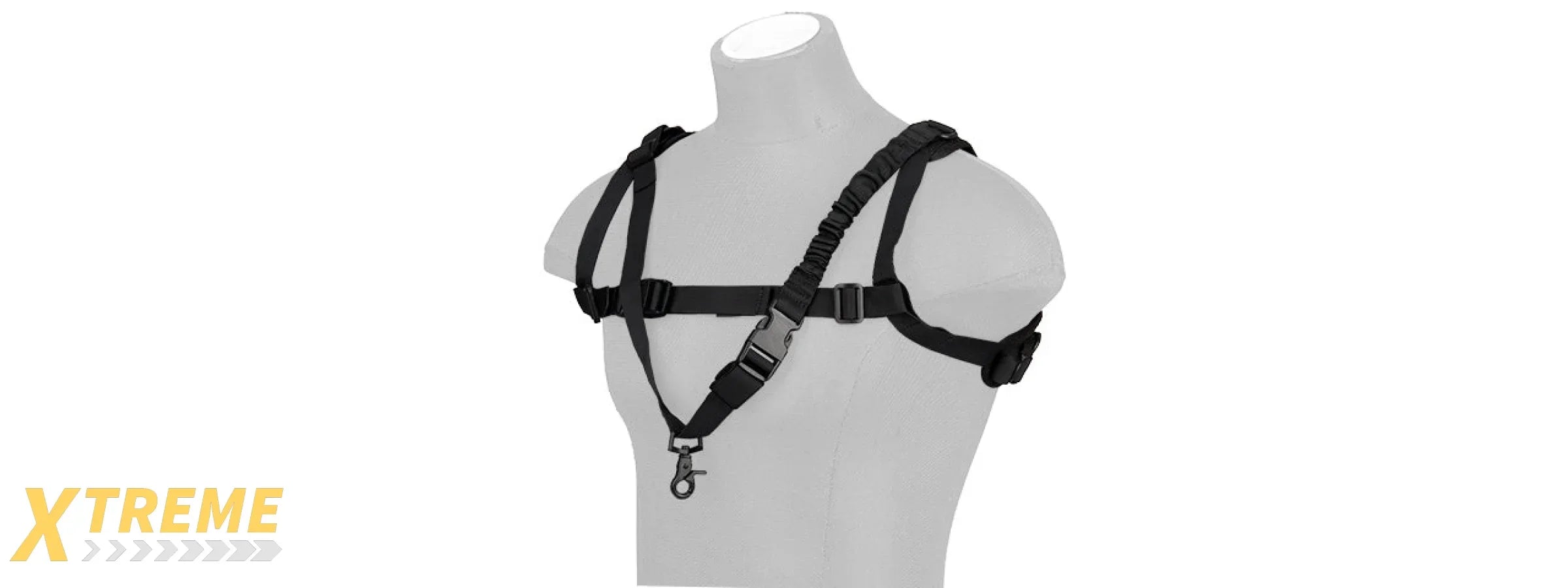 G-FORCE 1000D NYLON TACTICAL ONE-POINT SLING VEST - BLACK