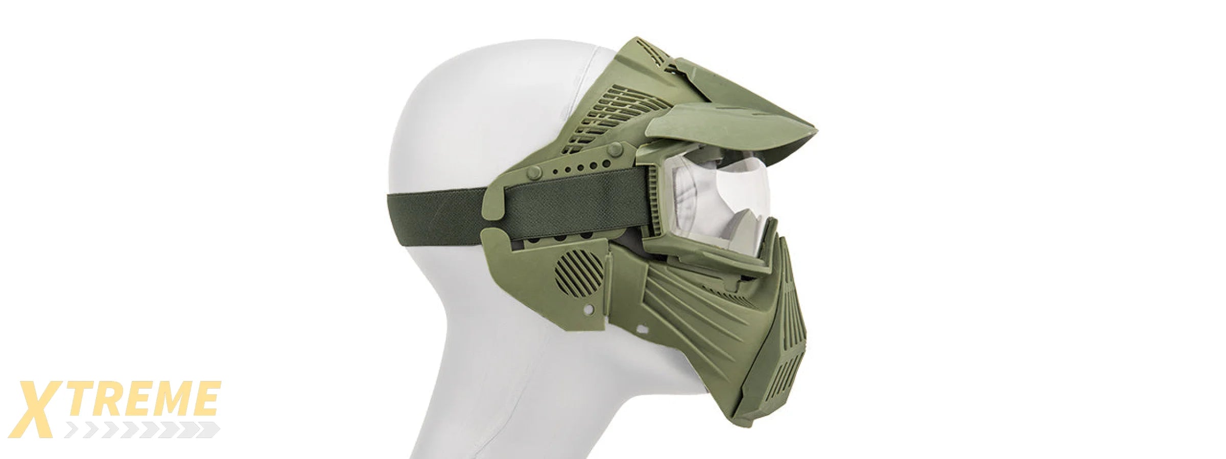 G-FORCE COMPLETE PROTECTION WIRE MESH AIRSOFT FACE MASK - TAN