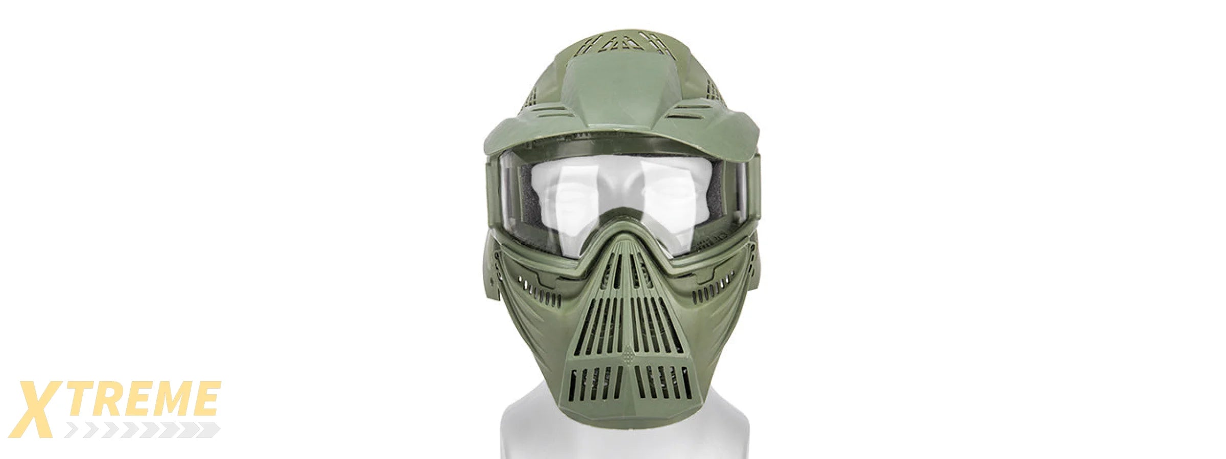 G-FORCE COMPLETE PROTECTION WIRE MESH AIRSOFT FACE MASK - TAN