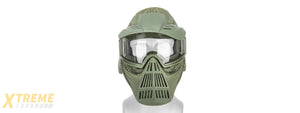 G-FORCE COMPLETE PROTECTION WIRE MESH AIRSOFT FACE MASK - TAN