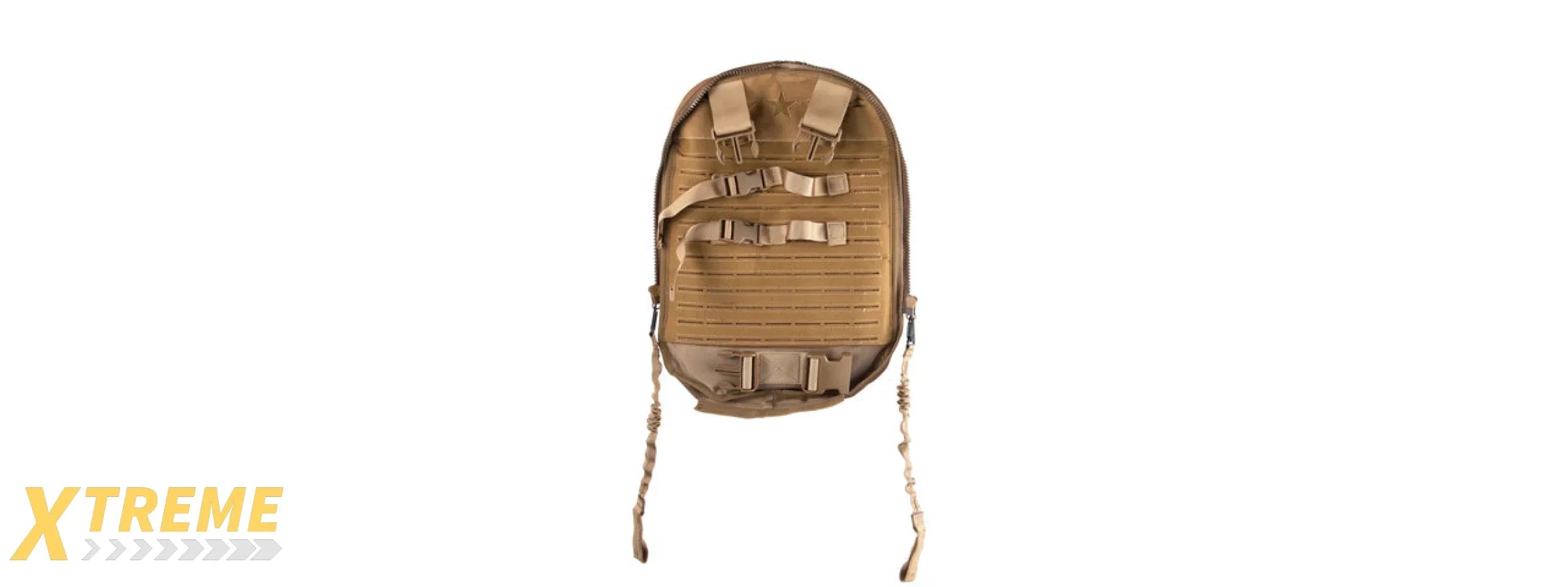 G-Force Dual Purpose Tactical Backpack & Vest (Color: Tan)