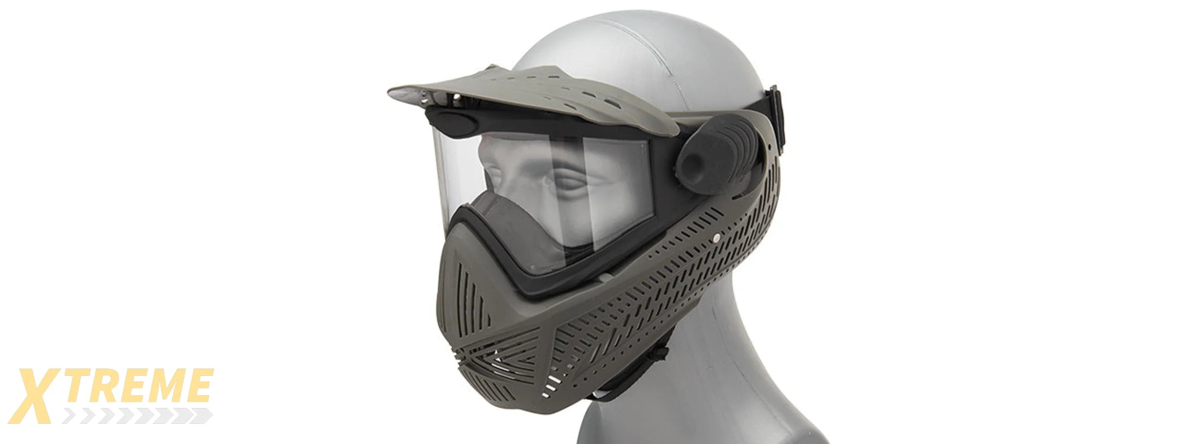G-Force F2 Single Layer Full Face Mask (FOLIAGE GREEN)