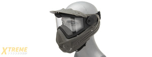 G-Force F2 Single Layer Full Face Mask (FOLIAGE GREEN)