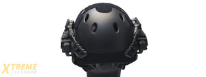 G-FORCE G4 SYSTEM NYLON BUMP HELMET MASK W/ GOGGLES - BLACK