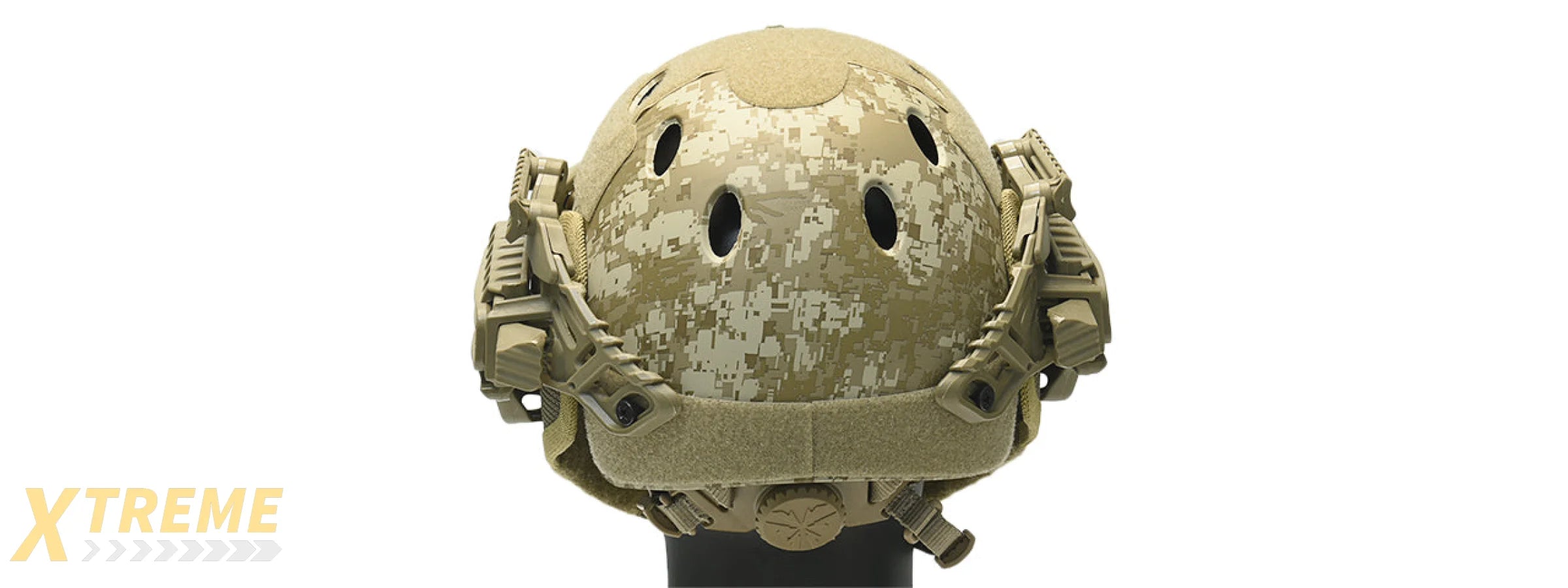 G-FORCE G4 SYSTEM NYLON BUMP HELMET MASK W/ GOGGLES - DESERT DIGITAL