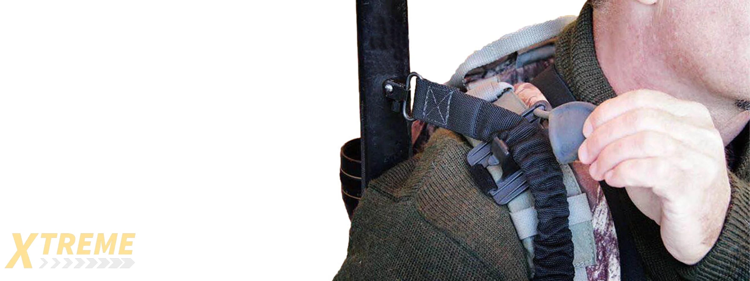 G-Force Hands Free Sling Mount for Backpacks (BLACK)