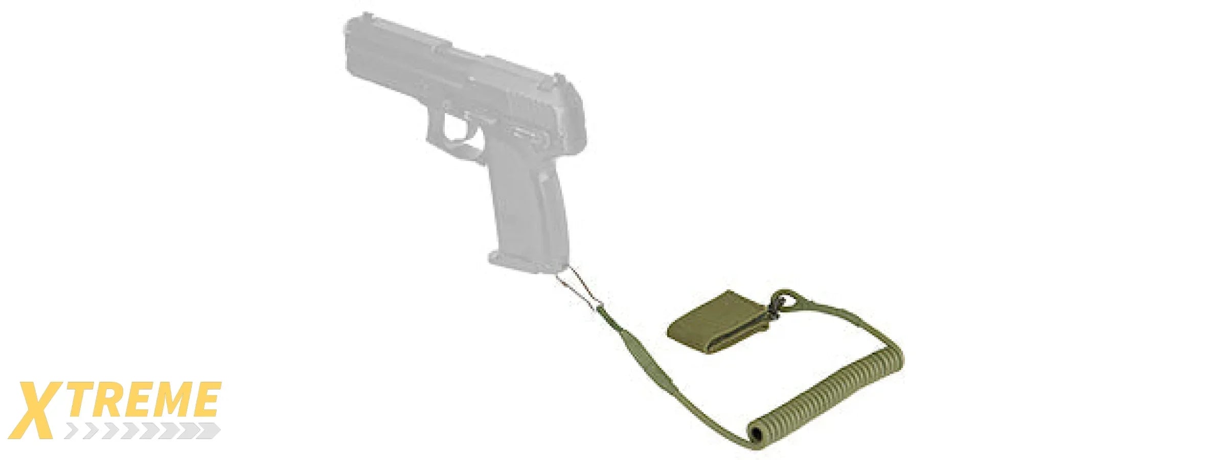 G-FORCE NYLON MULTIFUNCTIONAL PISTOL LANYARD SLING - OLIVE DRAB