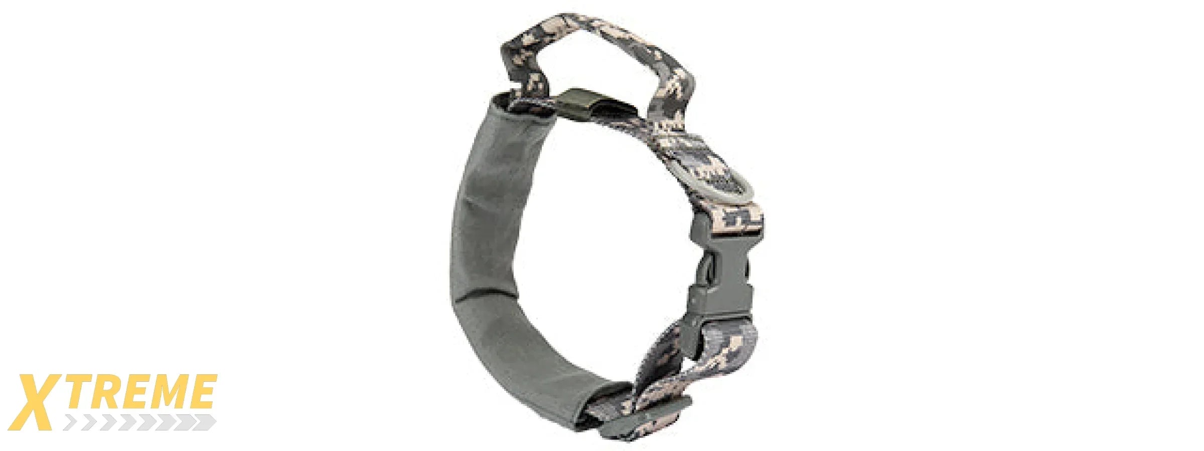 G-FORCE REINFORCED NYLON DOG COLLAR W/ EVA HANDLE - ACU