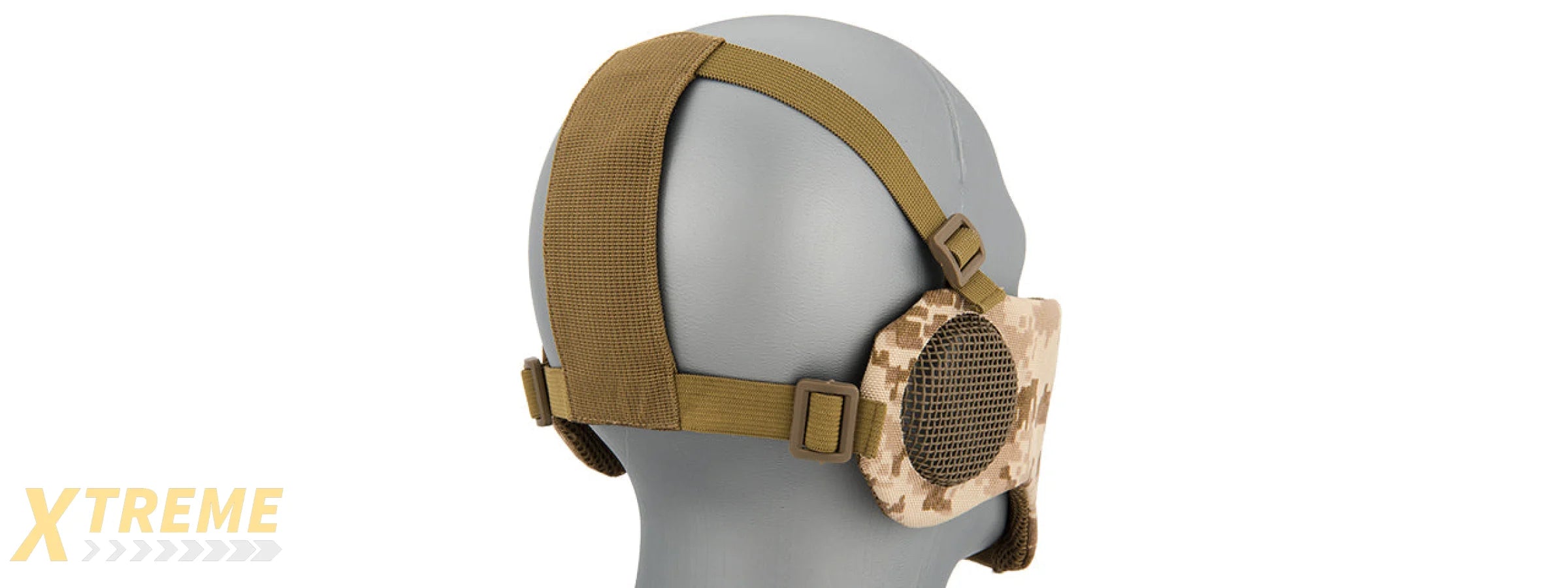 G-Force Tactical Elite Face and Ear Protective Mask (Color: Desert Digital)