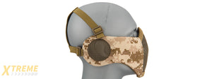 G-Force Tactical Elite Face and Ear Protective Mask (Color: Desert Digital)