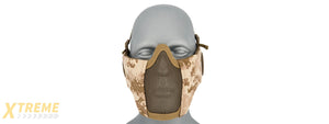 G-Force Tactical Elite Face and Ear Protective Mask (Color: Desert Digital)