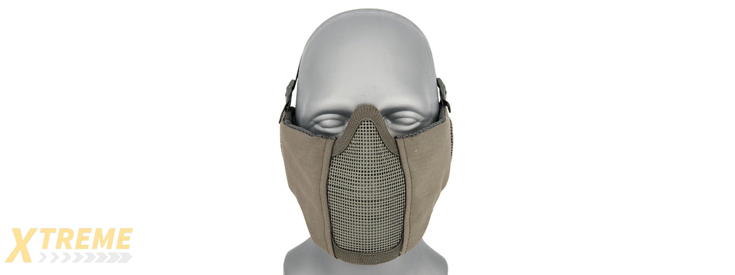 G-Force Tactical Elite Face and Ear Protective Mask (Color: Gray)