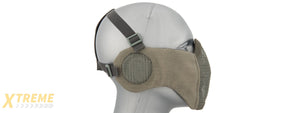 G-Force Tactical Elite Face and Ear Protective Mask (Color: Gray)