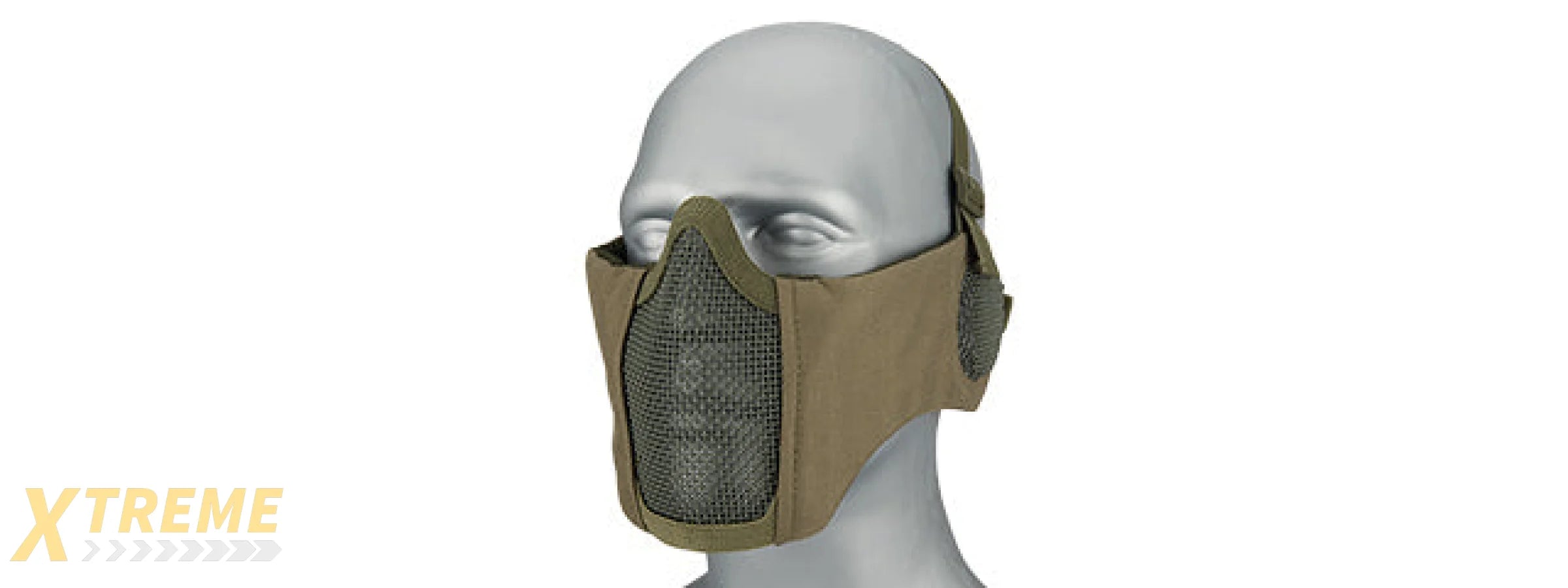 G-Force Tactical Elite Face and Ear Protective Mask (Color: OD Green)
