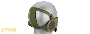 G-Force Tactical Elite Face and Ear Protective Mask (Color: OD Green)