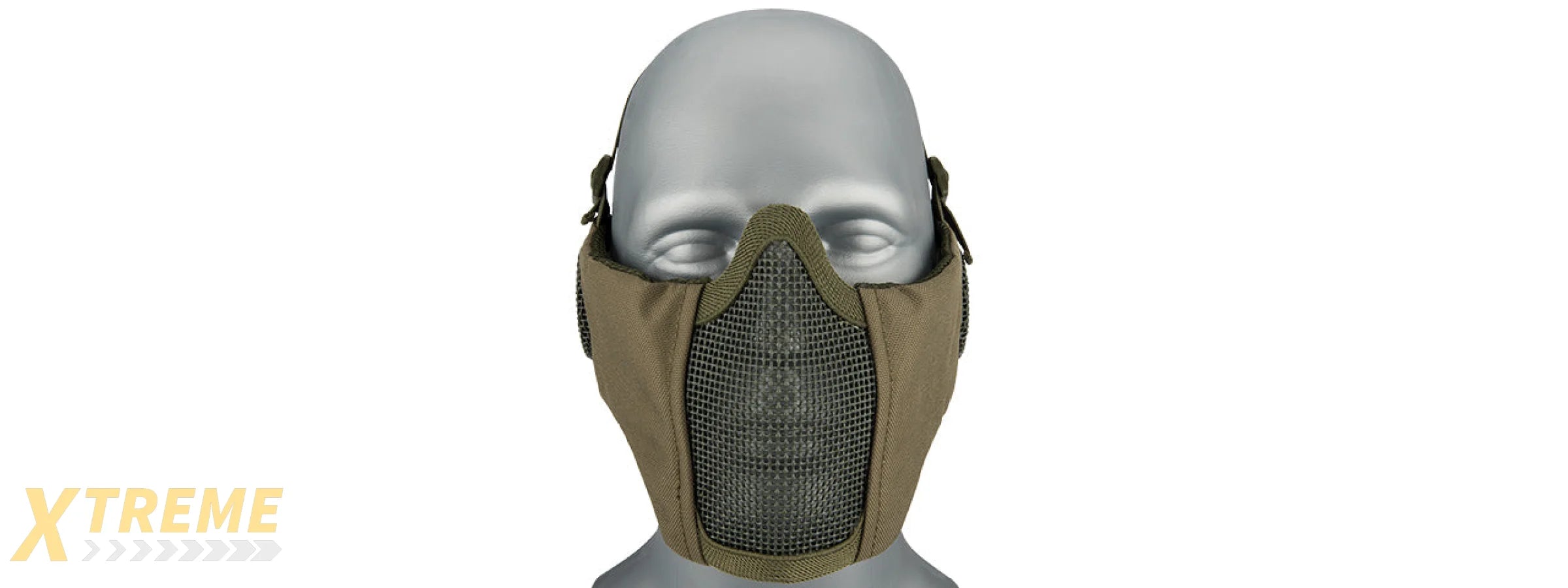 G-Force Tactical Elite Face and Ear Protective Mask (Color: OD Green)