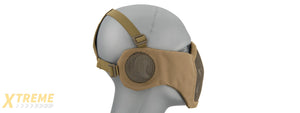 G-Force Tactical Elite Face and Ear Protective Mask (Color: Tan)