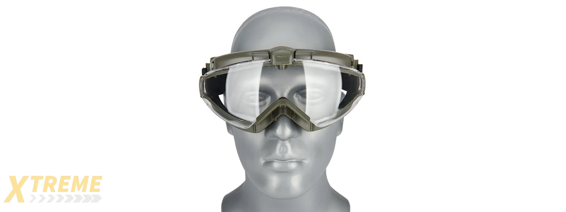 G-FORCE TACTICAL TPU AVIATOR FAN GOGGLES (OLIVE DRAB)